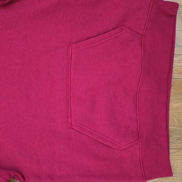 LEVIS BRAND SIGNATURE BOYS RED PULLOVER HOODIE SWEATSHIRT SIZE LARGE - Picture 5 of 11